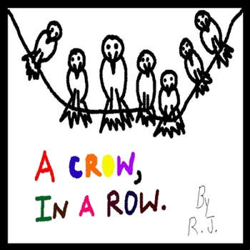 Paperback A Crow In A Row. Book
