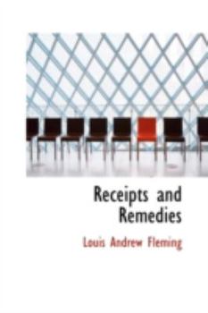Paperback Receipts and Remedies Book