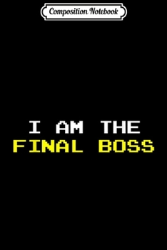 Composition Notebook: Classic Retro Arcade Game Gift for Video Gamer Journal/Notebook Blank Lined Ruled 6x9 100 Pages