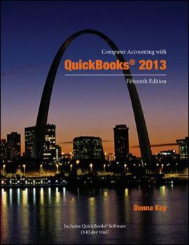 Hardcover Computer Accounting with QuickBooks 2013 Book