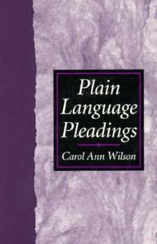 Paperback Plain Language Pleadings Book