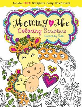 Paperback Mommy and Me Coloring Scripture Book