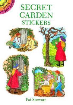 Paperback Secret Garden Stickers Book