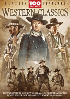 DVD Western Classics 100 Movie Pack Book
