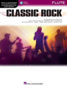 Misc. Classic Rock: Instrumental Play-Along for Flute Book