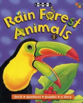 Paperback Rain Forest Animals Book