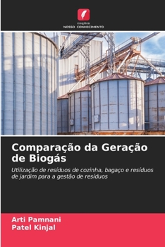 Paperback Comparação da Geração de Biogás [Portuguese] Book