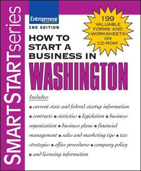 Paperback How To Start A Business in Washington Book
