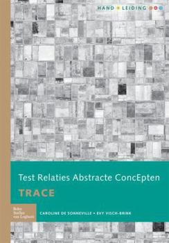 Paperback Test Relaties Abstracte Concepten Trace: Handleiding [Dutch] Book