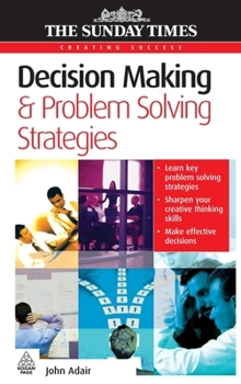 Paperback Decision Making & Problem Solving Strategies (Creating Success) Book