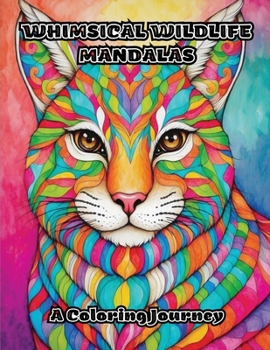 Paperback Whimsical Wildlife Mandalas: A Coloring Journey Book