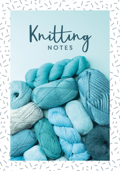 Paperback Knitting Notes Book