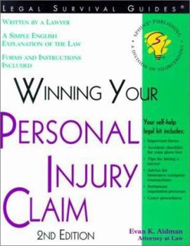 Paperback Winning Your Personal Injury Claim Book