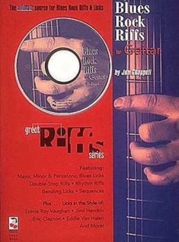 Paperback Blues Rock Riffs for Guitar Book