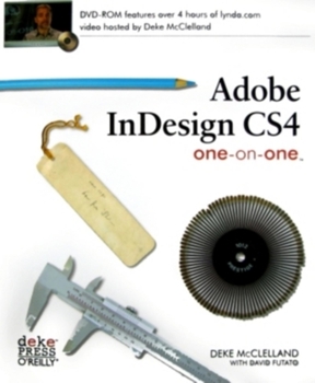 Paperback Adobe Indesign Cs4 One-On-One [With CDROM] Book