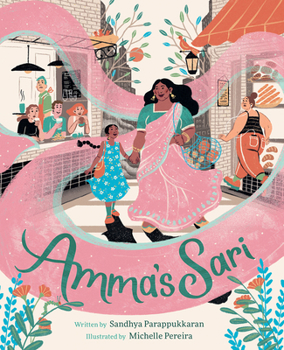 Hardcover Amma's Sari: A Picture Book