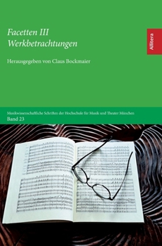Hardcover Facetten III: Werkbetrachtungen [German] Book