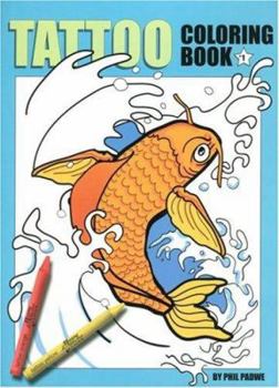 Paperback Tattoo Coloring Book