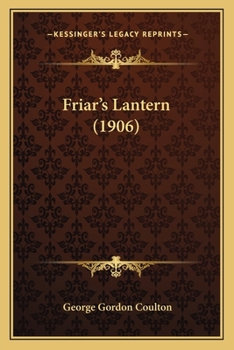 Paperback Friar's Lantern (1906) Book