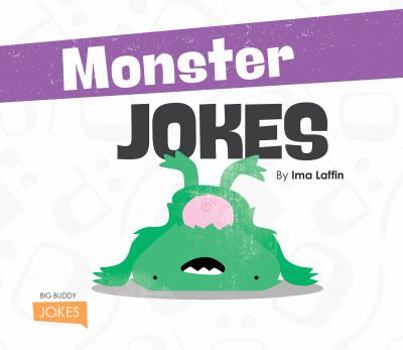 Library Binding Monster Jokes Book