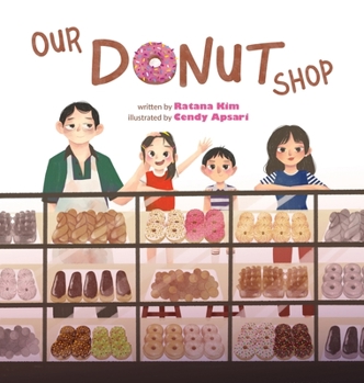 Hardcover Our Donut Shop [Large Print] Book