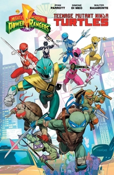Paperback Mighty Morphin Power Rangers/Teenage Mutant Ninja Turtles Book