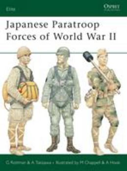 Paperback Japanese Paratroop Forces of World War II Book