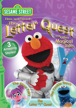 DVD Elmo & Friends: The Letter Quest & Other Magical Tales Book