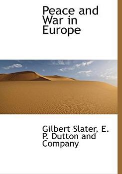 Peace and war in Europe