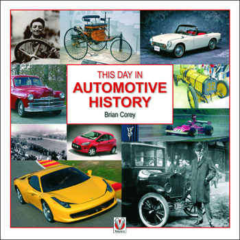 Paperback This Day in Automotive History Book