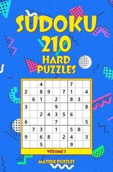 Paperback Sudoku: 210 Hard Puzzles Book