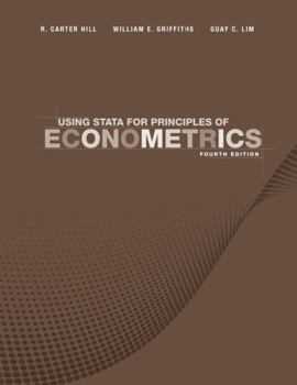 Paperback Using Stata for Principles of Econometrics Book