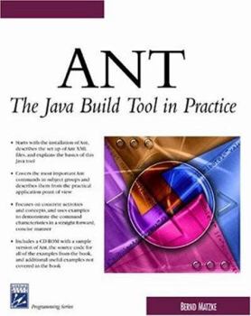 Paperback Ant: The Java Build Tool in Practice Book