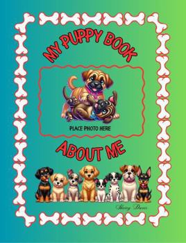 Hardcover My Puppy Book About Me Book