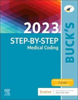 Paperback Buck's 2023 Step-By-Step Medical Coding Book