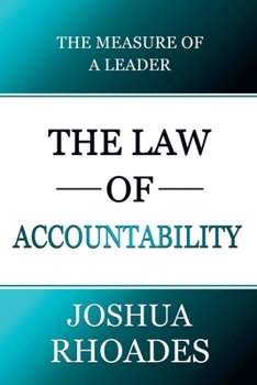 Paperback The Law of Accountability The Measure Of A Leader Book