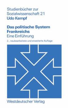 Paperback Das Politische System Frankreichs: Eine Einführung [German] Book