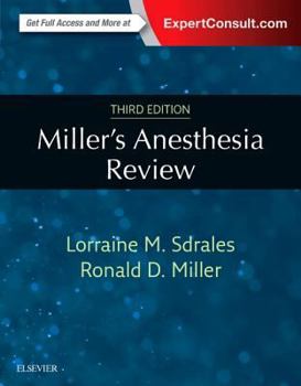 Paperback Miller's Anesthesia Review Book