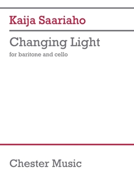 Paperback Changing Light: Version for Baritone and Cello Book
