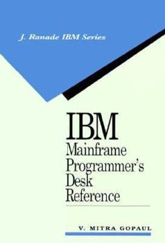 Hardcover IBM Mainframe Programmer's Desk Reference Book