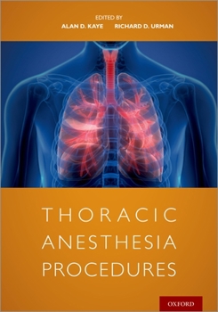 Paperback Thoracic Anesthesia Procedures Book