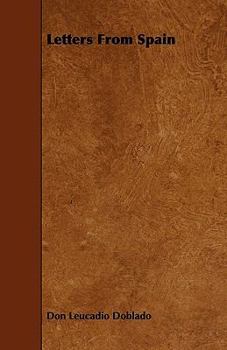 Paperback Letters From Spain Book