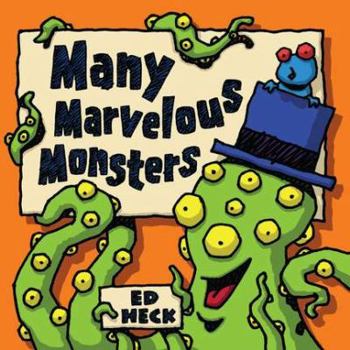 Board book Many Marvelous Monsters Book