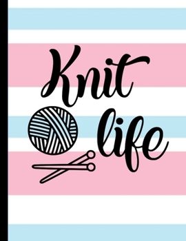 Paperback Knit Life: Knitting Notebook Paper 2:3 To Design Knitting Charts For New Patterns Book