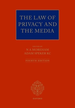 Hardcover The Law of Privacy and the Media Book
