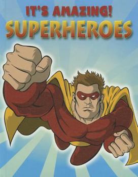 Library Binding Superheroes Book