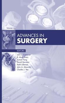 Hardcover Advances in Surgery, 2012: Volume 2012 Book