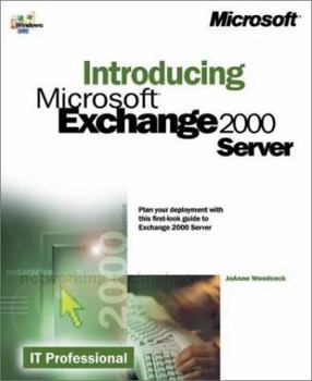 Paperback Introducing Microsoft Exchange 2000 Server Book