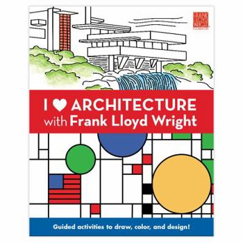 Paperback I Heart Architecture with Frank Lloyd Wright Book