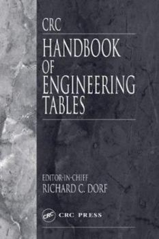 Hardcover CRC Handbook of Engineering Tables Book